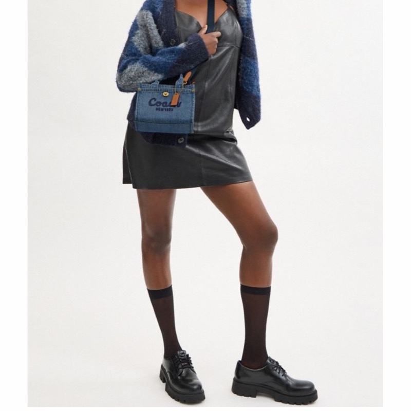 Coach 女士 拉鍊單肩包均碼碼20cm*11cm*15cm-3