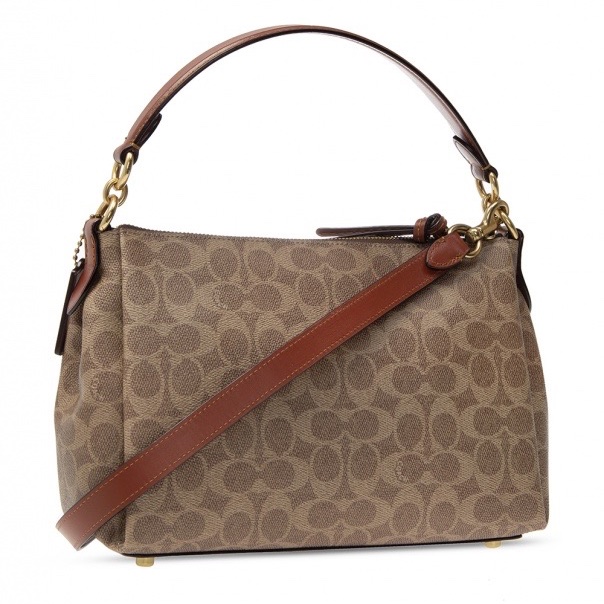 Coach 女士 SHAY 印花手提包均碼碼長：35.5CM，寬：14.4CM，高：24CM-2