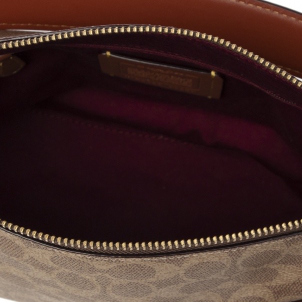 Coach 女士 SHAY 印花手提包均碼碼長：35.5CM，寬：14.4CM，高：24CM-4