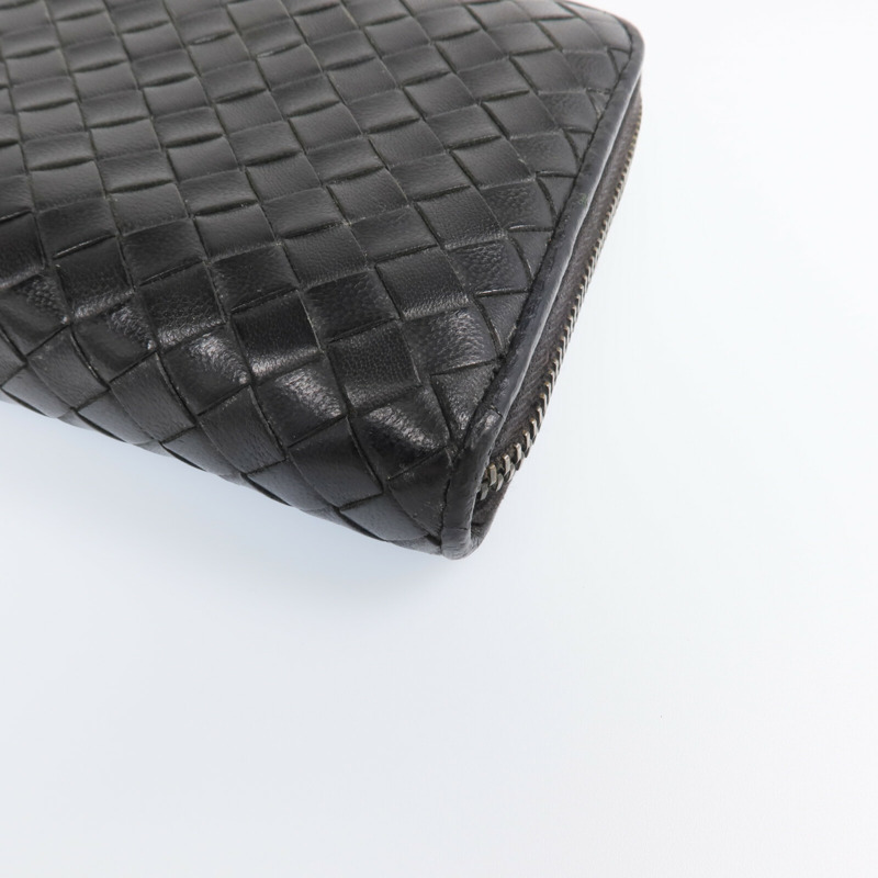 BOTTEGA VENETA 織紋皮革Long Wallet長錢包-6