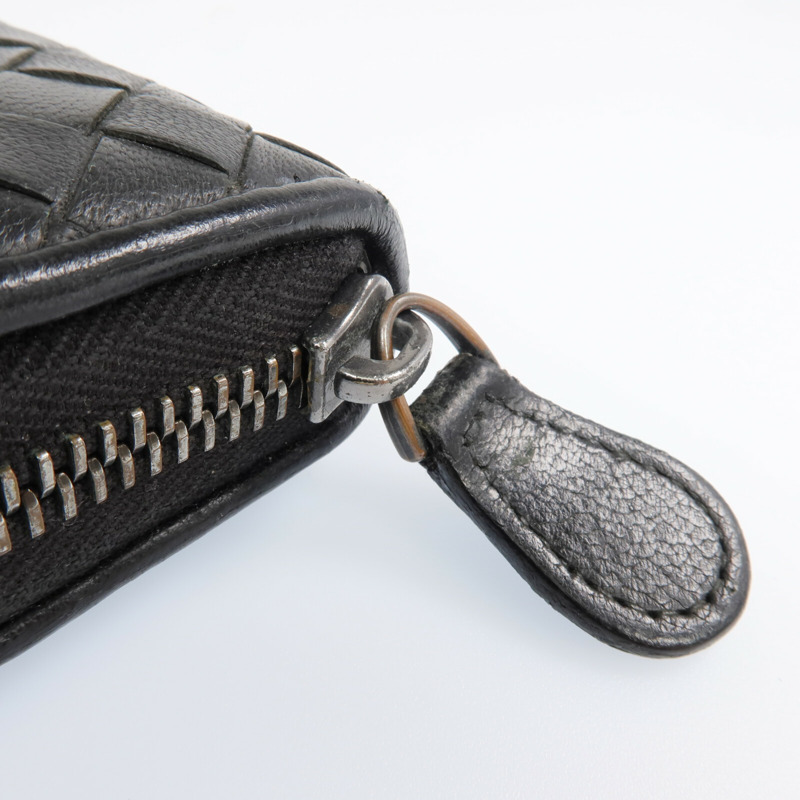BOTTEGA VENETA 織紋皮革Long Wallet長錢包-10