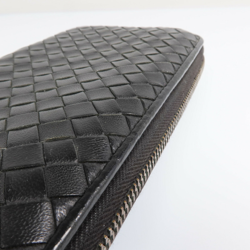 BOTTEGA VENETA 織紋皮革Long Wallet長錢包-11