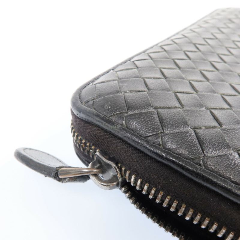 BOTTEGA VENETA 織紋皮革Long Wallet長錢包-14