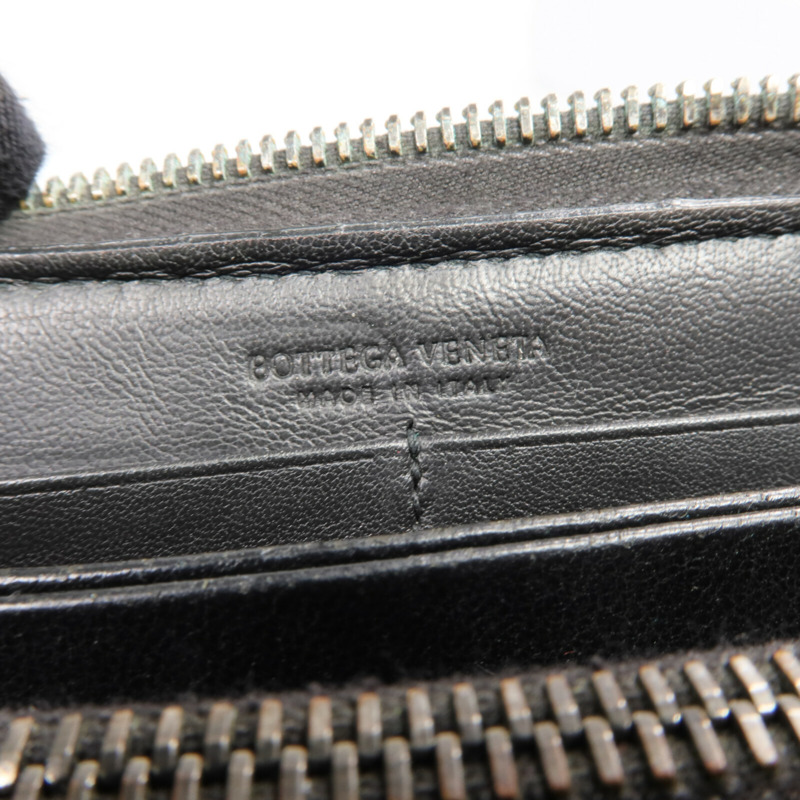 BOTTEGA VENETA 織紋皮革Long Wallet長錢包-17
