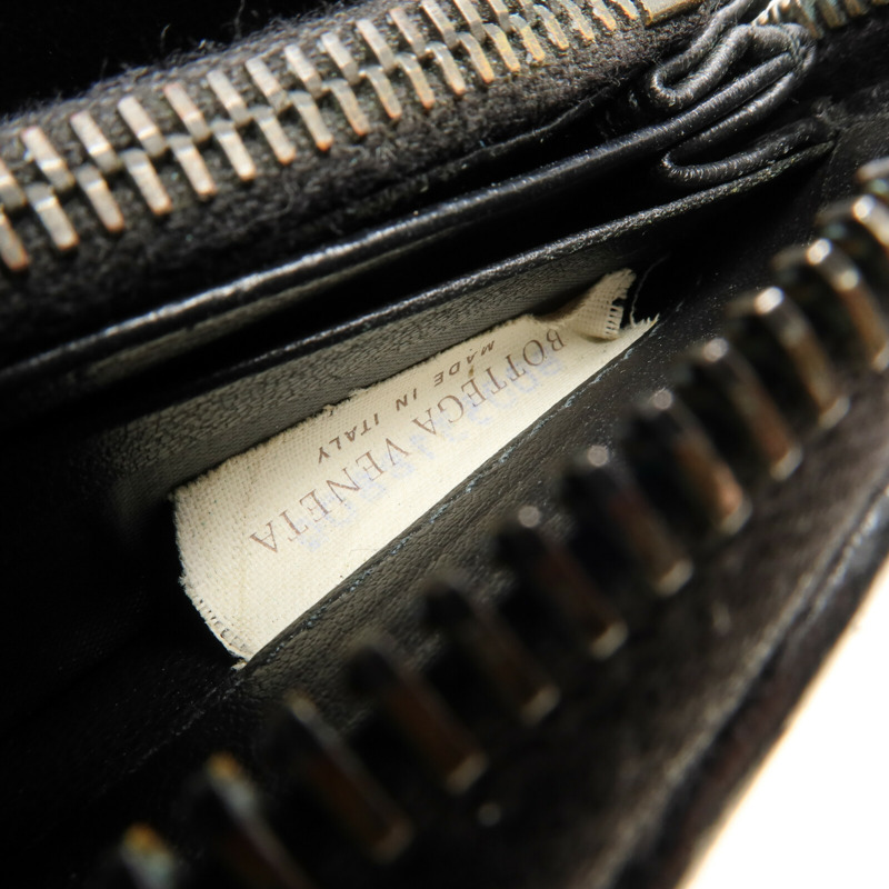BOTTEGA VENETA 織紋皮革Long Wallet長錢包-18