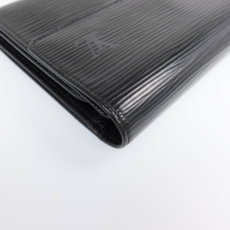 LOUIS VUITTON Epi Wallet金扣長錢包-8