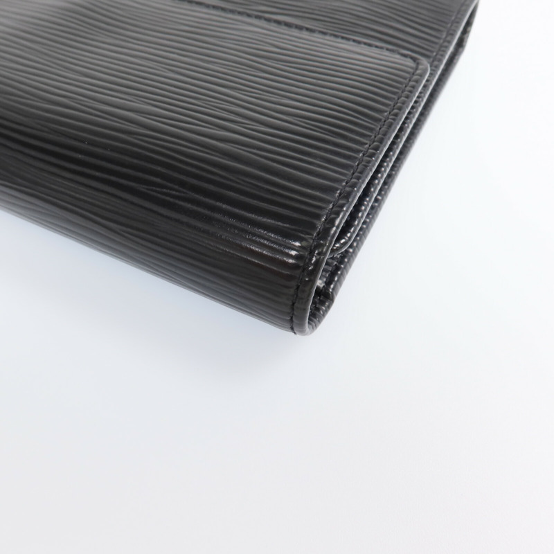 LOUIS VUITTON Epi Wallet金扣長錢包-9