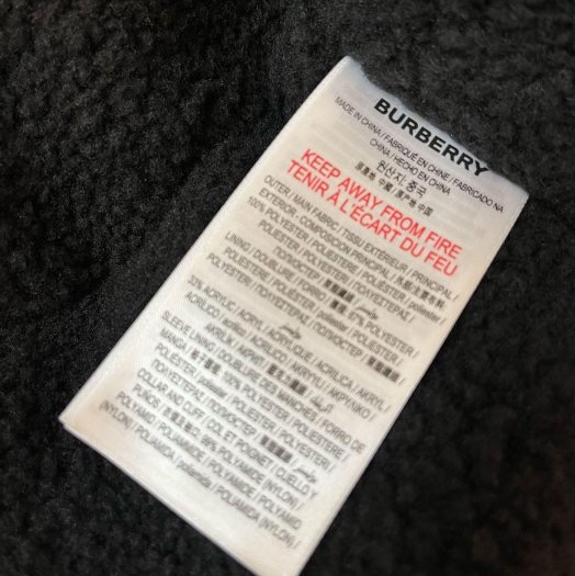 BURBERRY英國童款格紋連帽羽絨外套12Y-10