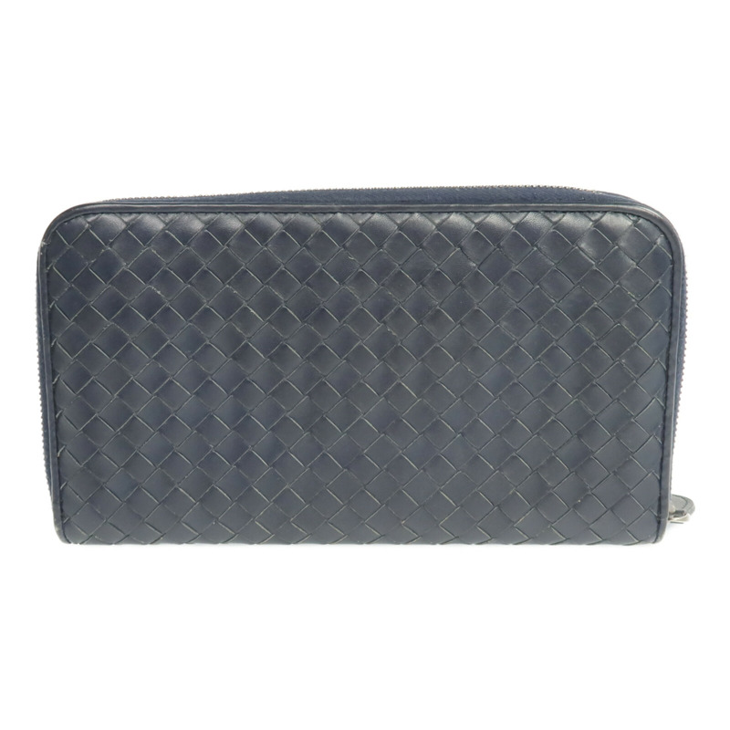 BOTTEGA VENETA 織紋皮革Long Wallet長錢包-1