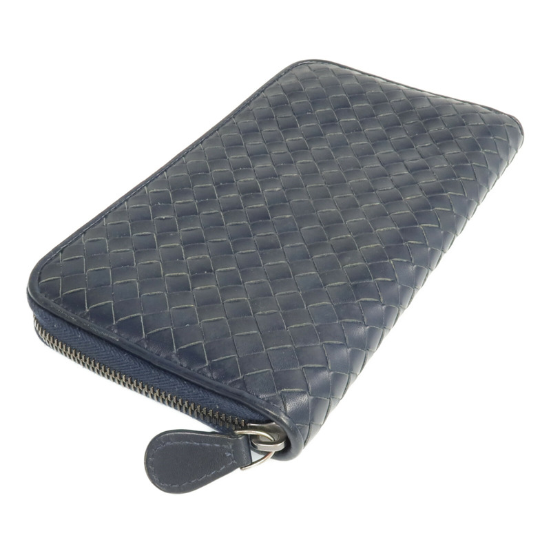 BOTTEGA VENETA 織紋皮革Long Wallet長錢包-3