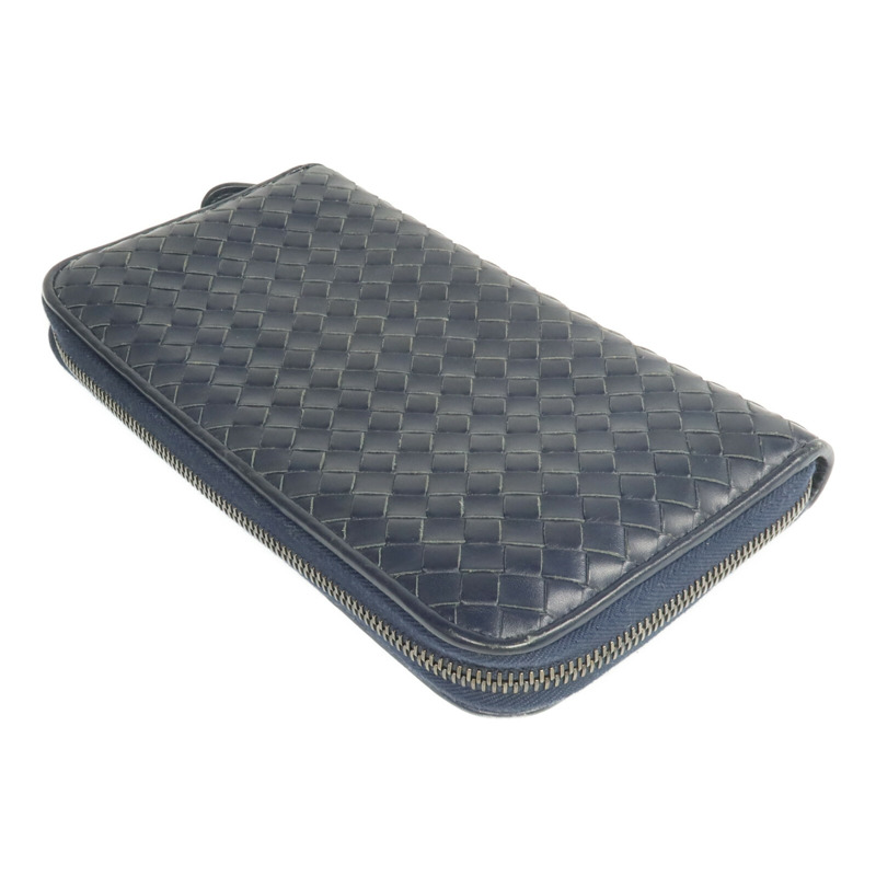 BOTTEGA VENETA 織紋皮革Long Wallet長錢包-4