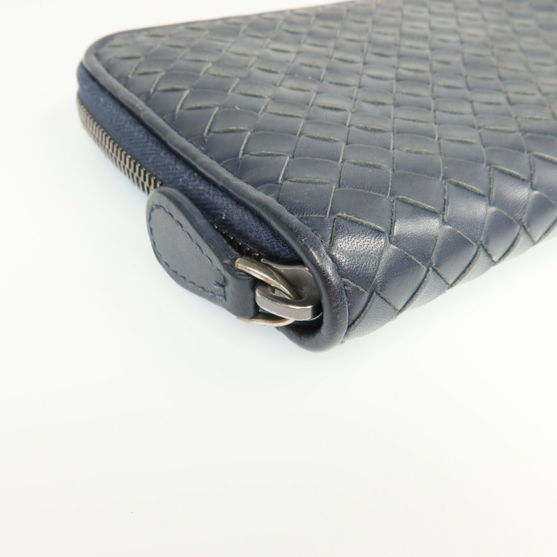 BOTTEGA VENETA 織紋皮革Long Wallet長錢包-7