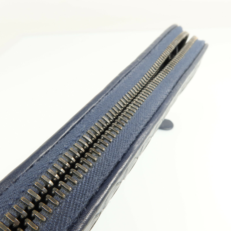 BOTTEGA VENETA 織紋皮革Long Wallet長錢包-12