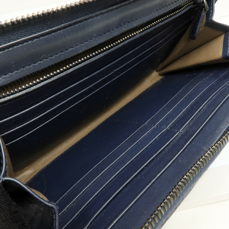 BOTTEGA VENETA 織紋皮革Long Wallet長錢包-13