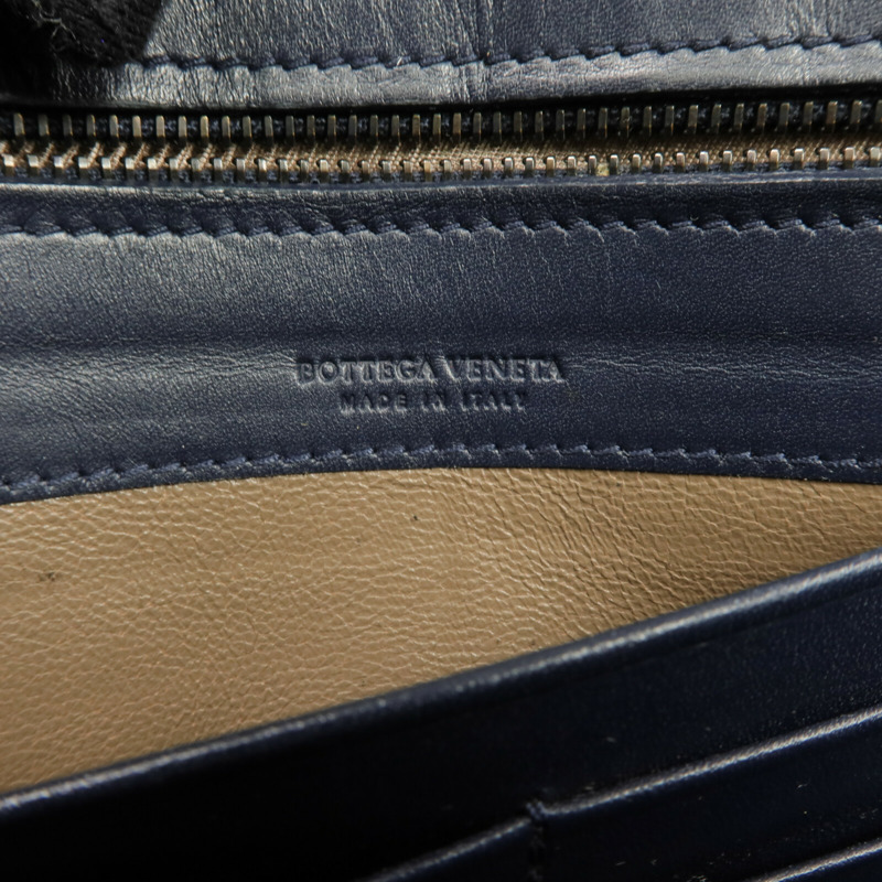 BOTTEGA VENETA 織紋皮革Long Wallet長錢包-15