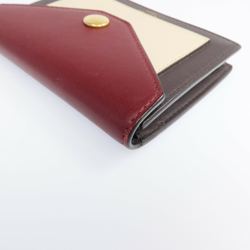 CELINE 牛皮皮革Card Case金扣卡片套-9