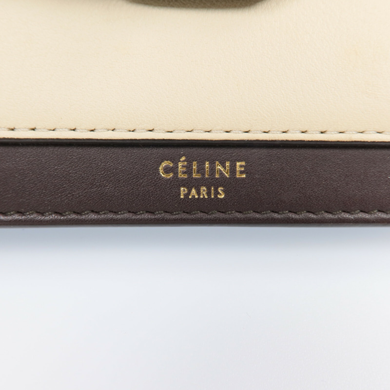 CELINE 牛皮皮革Card Case金扣卡片套-11