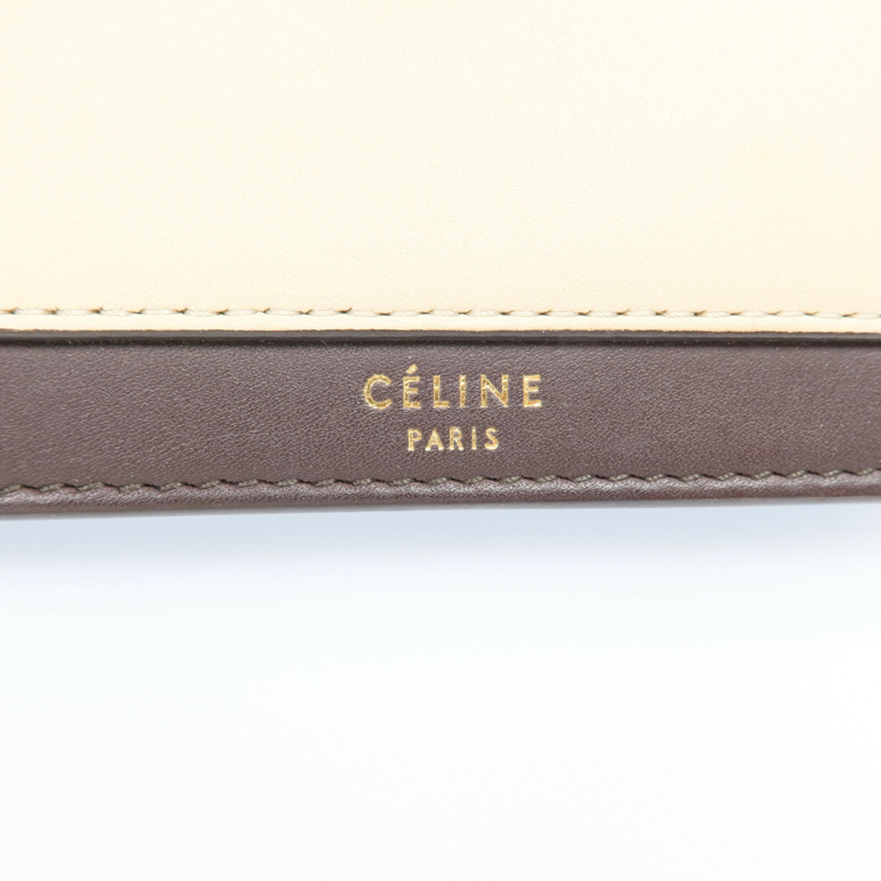 CELINE 牛皮皮革Card Case金扣卡片套-16