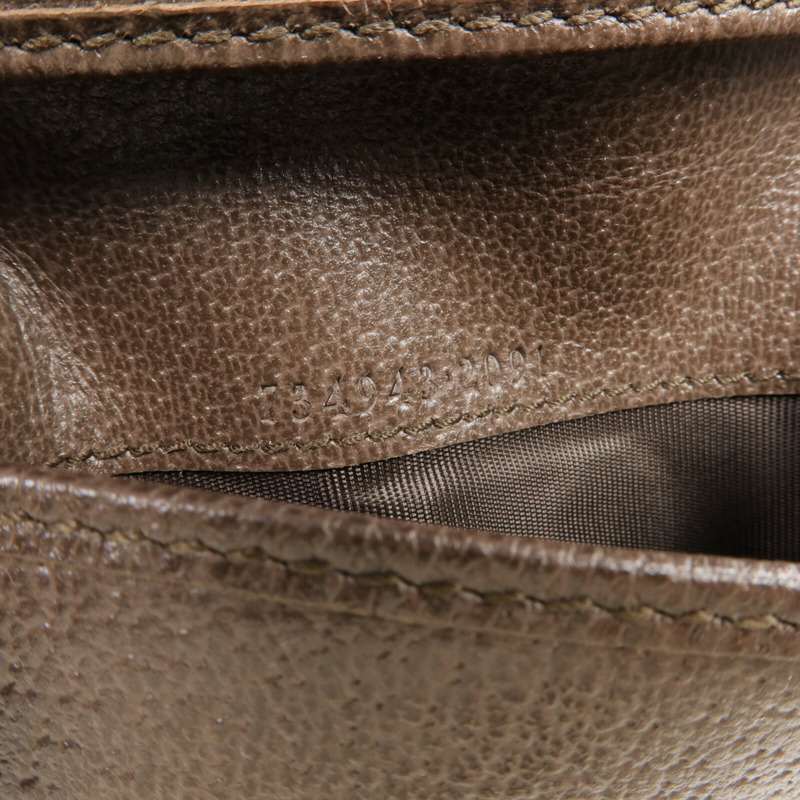 GUCCI 塗層帆布Card Case金扣卡片套-14