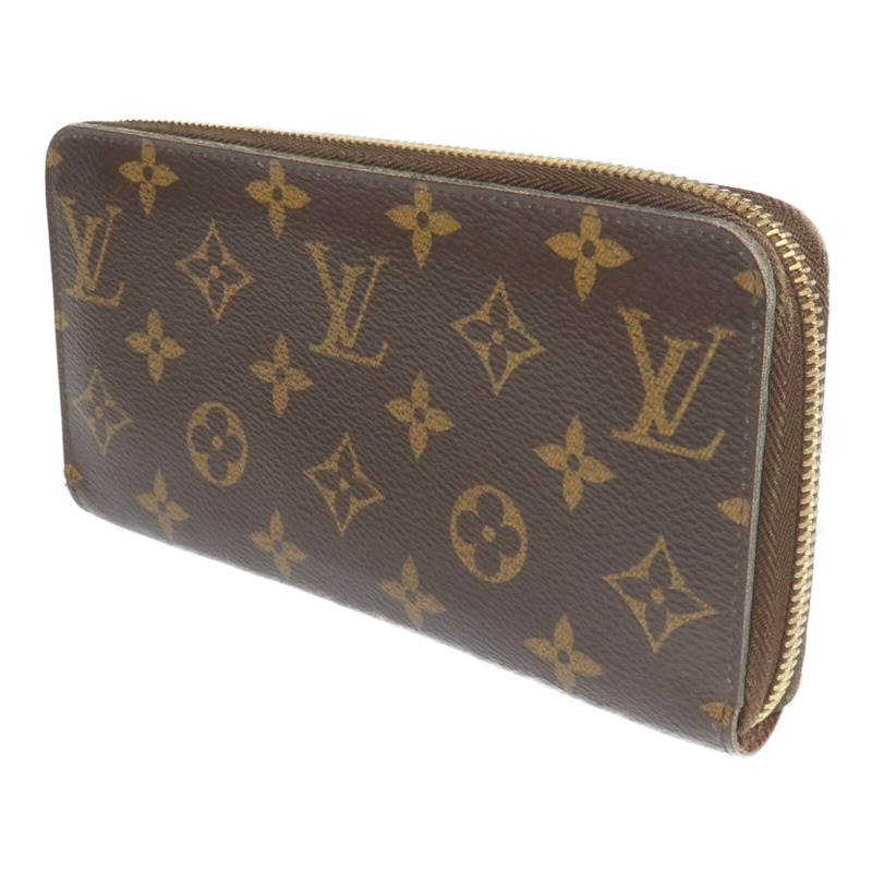 LOUIS VUITTON Monogram Zipper Long Wallet金扣長錢包-2