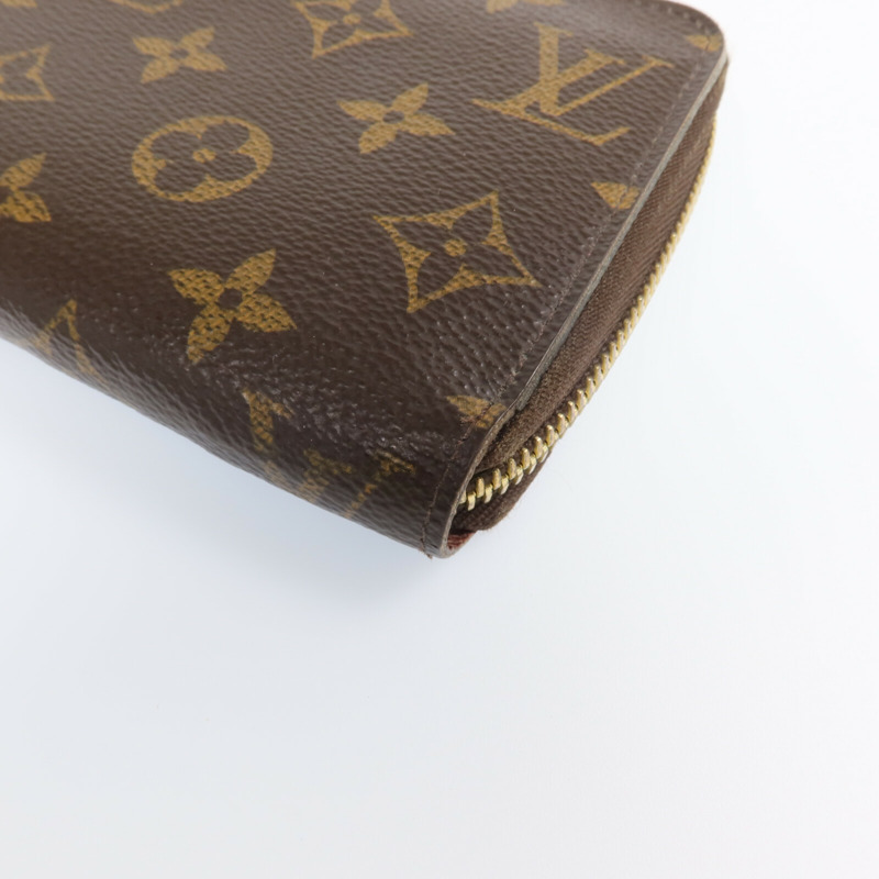 LOUIS VUITTON Monogram Zipper Long Wallet金扣長錢包-6