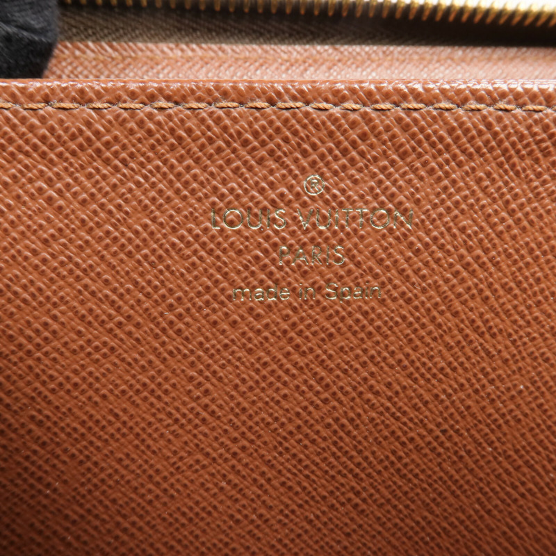 LOUIS VUITTON Monogram Zipper Long Wallet金扣長錢包-14