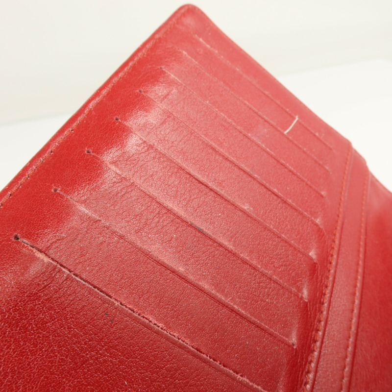 CHANEL 漆皮皮革Long Wallet銀扣長錢包-14