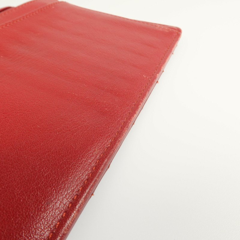 CHANEL 漆皮皮革Long Wallet銀扣長錢包-21