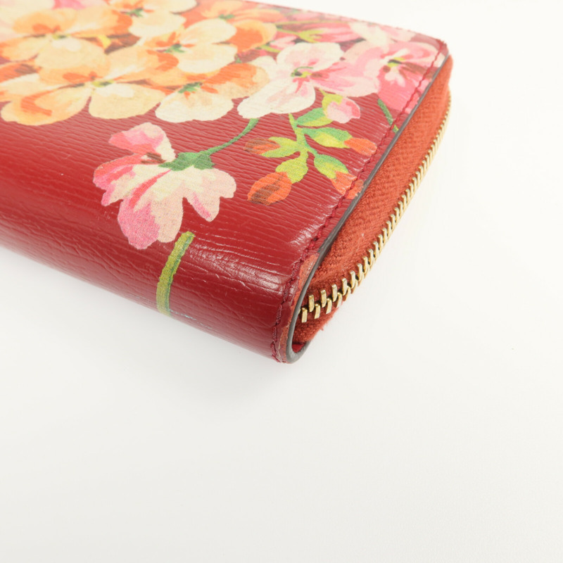 GUCCI 牛皮皮革Zipper Long Wallet金扣長錢包-6