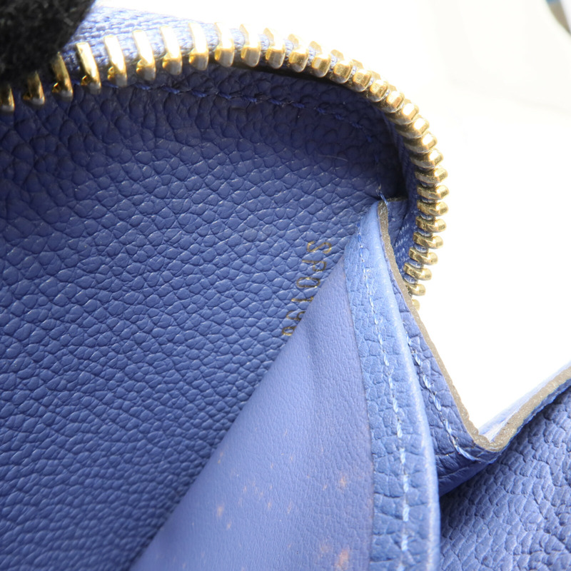 LOUIS VUITTON Monogram Empreinte Long Wallet金扣長錢包-9