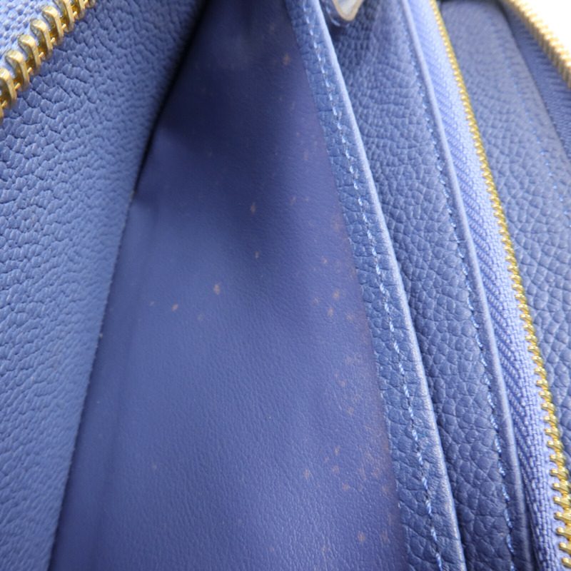 LOUIS VUITTON Monogram Empreinte Long Wallet金扣長錢包-10