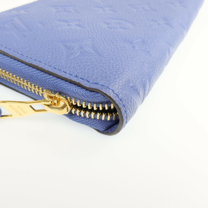 LOUIS VUITTON Monogram Empreinte Long Wallet金扣長錢包-15