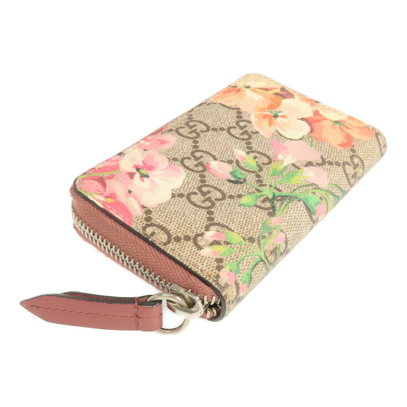 GUCCI 塗層帆布Card Case銀扣卡片套-3