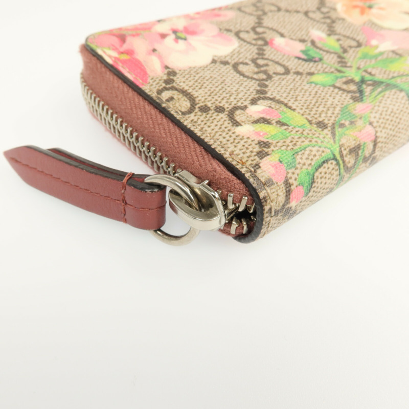 GUCCI 塗層帆布Card Case銀扣卡片套-7