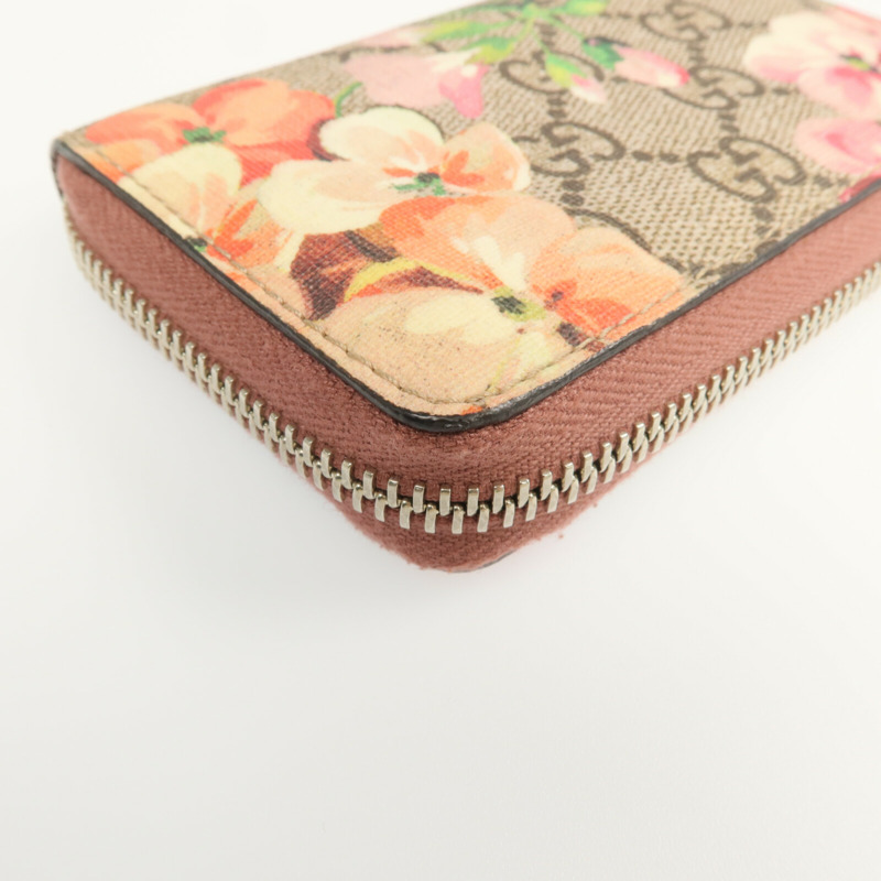 GUCCI 塗層帆布Card Case銀扣卡片套-8