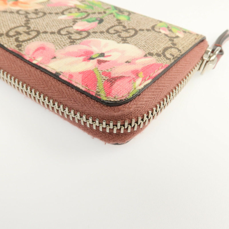 GUCCI 塗層帆布Card Case銀扣卡片套-9