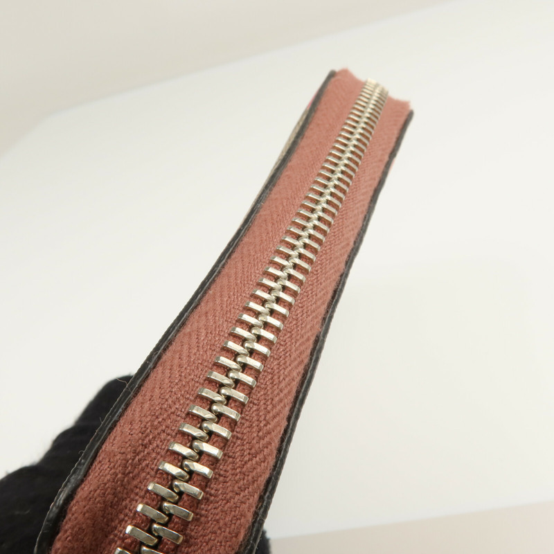 GUCCI 塗層帆布Card Case銀扣卡片套-15