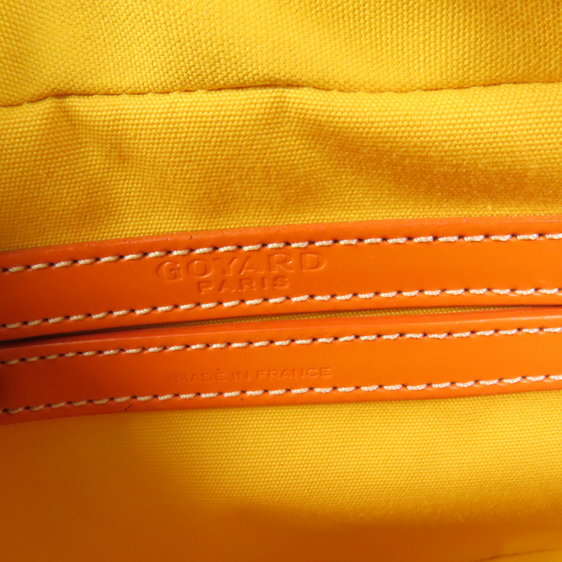 GOYARD 塗層帆布Cap-Vert銀扣肩背袋-7