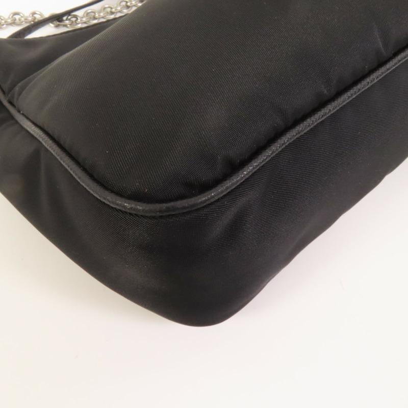 PRADA 尼龍Re-Edition 2005銀扣手挽肩背兩用袋-12