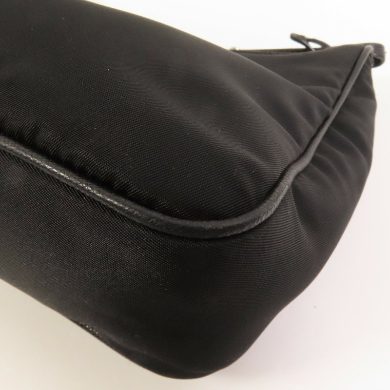 PRADA 尼龍Re-Edition 2005銀扣手挽肩背兩用袋-15