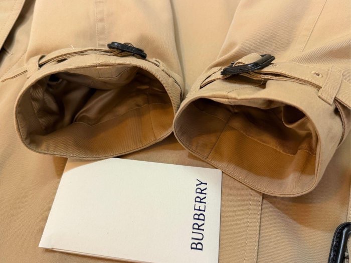 BURBERRY英國蜜色風衣UK4-5