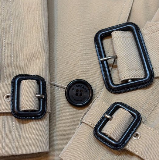 BURBERRY英國蜜色風衣UK4-6