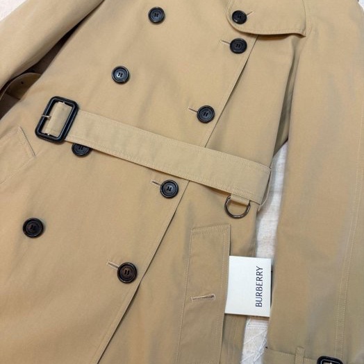 BURBERRY英國蜜色風衣UK4-7