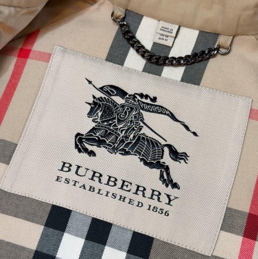 BURBERRY英國蜜色風衣UK4-12