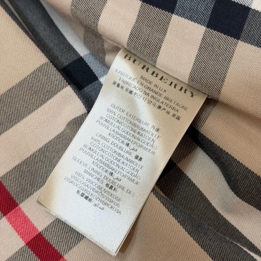 BURBERRY英國蜜色風衣UK4-13