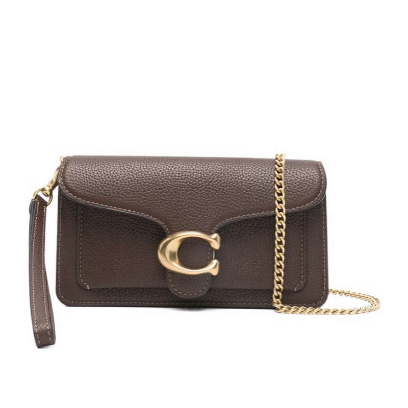 Coach 女士 Tabby 鏈條斜挎包 19均碼碼19.6cm*4.4cm*10.7cm-0