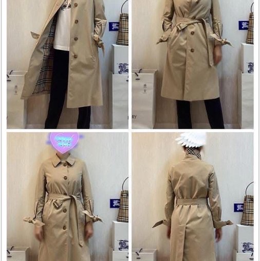BURBERRY英國蜜色風衣UK2-0