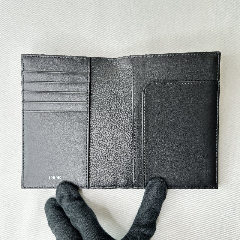 DIOR 全新緹花卡包護照套-4