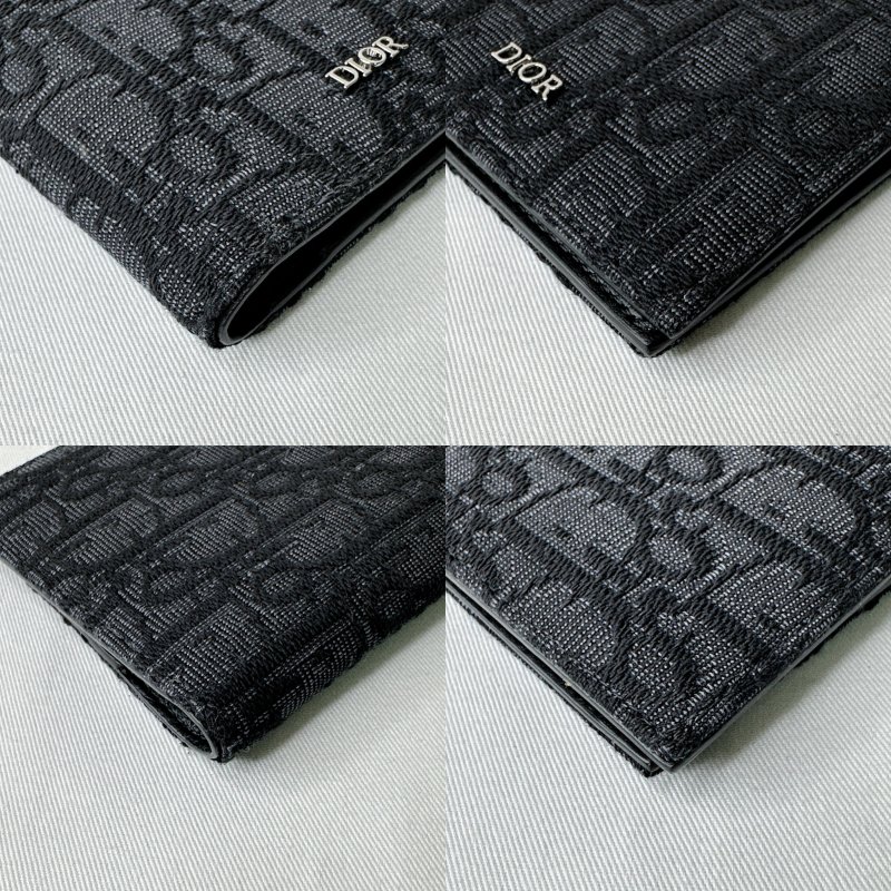 DIOR 全新緹花卡包護照套-7
