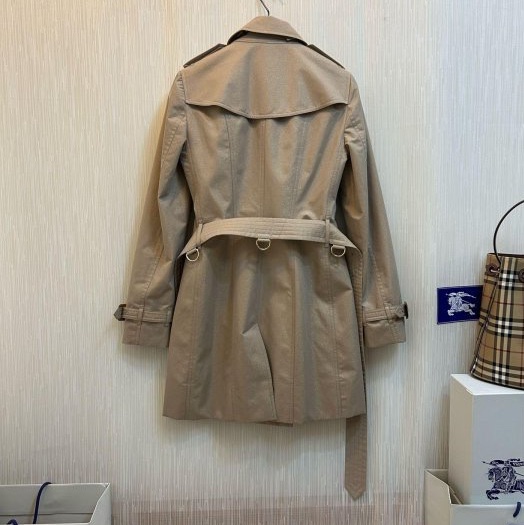 BURBERRY英國閃亮亮風衣UK6-4